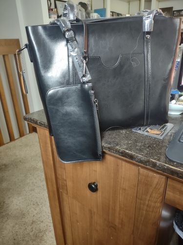 Customer photo review of Provence Leather Bag
