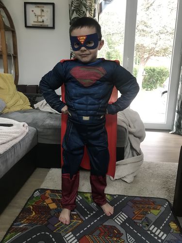 Customer photo review of Déguisement Super Man Enfant