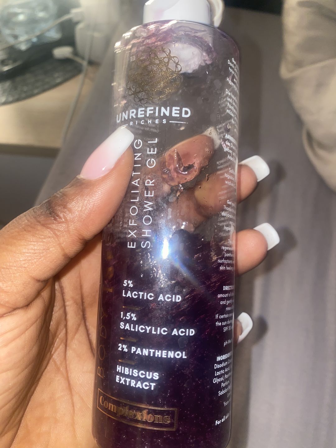 Customer photo review of BODY [SESSI]ON. - Exfoliating Shower Gel