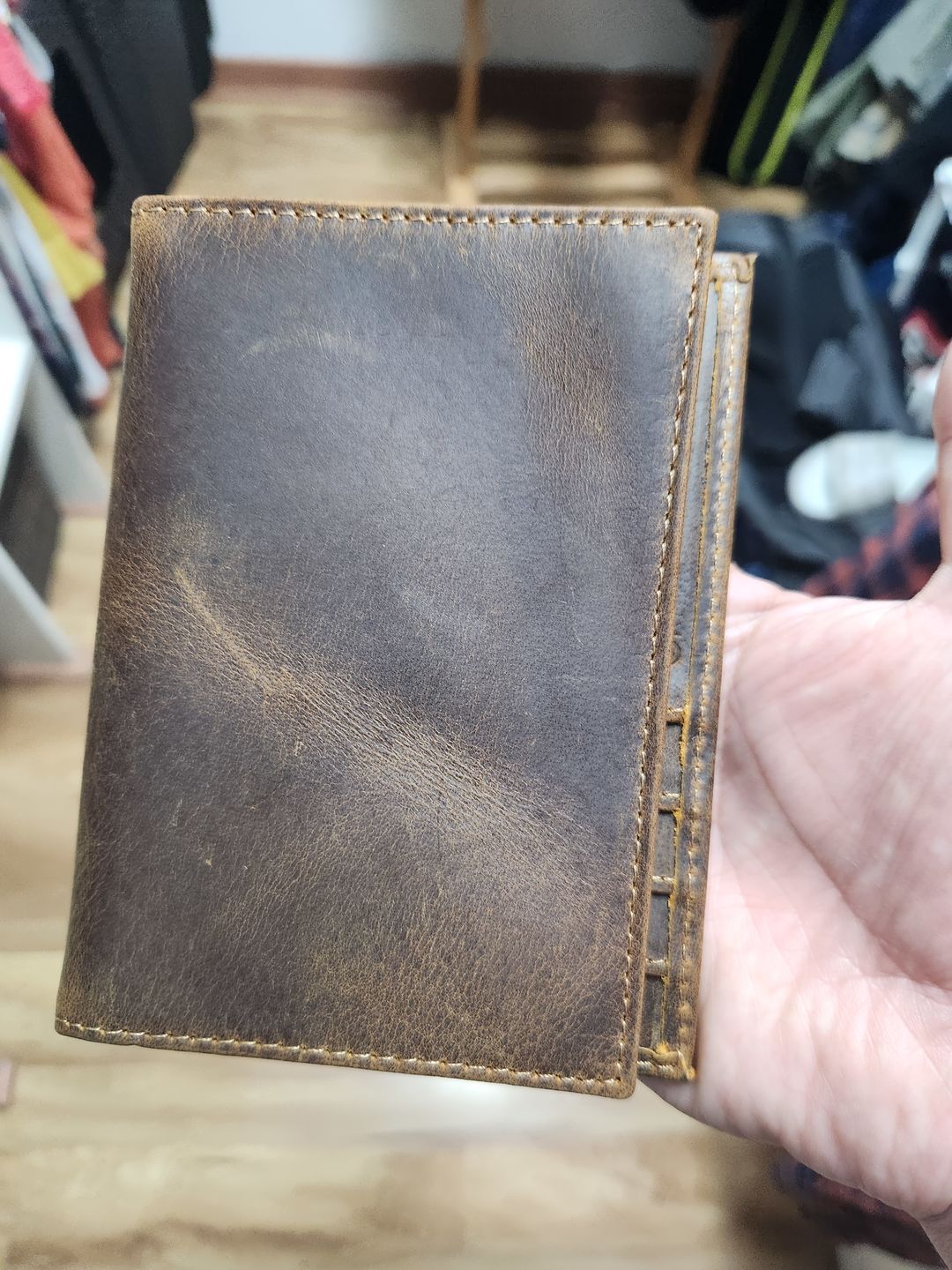 Customer photo review of Porta pasaporte single