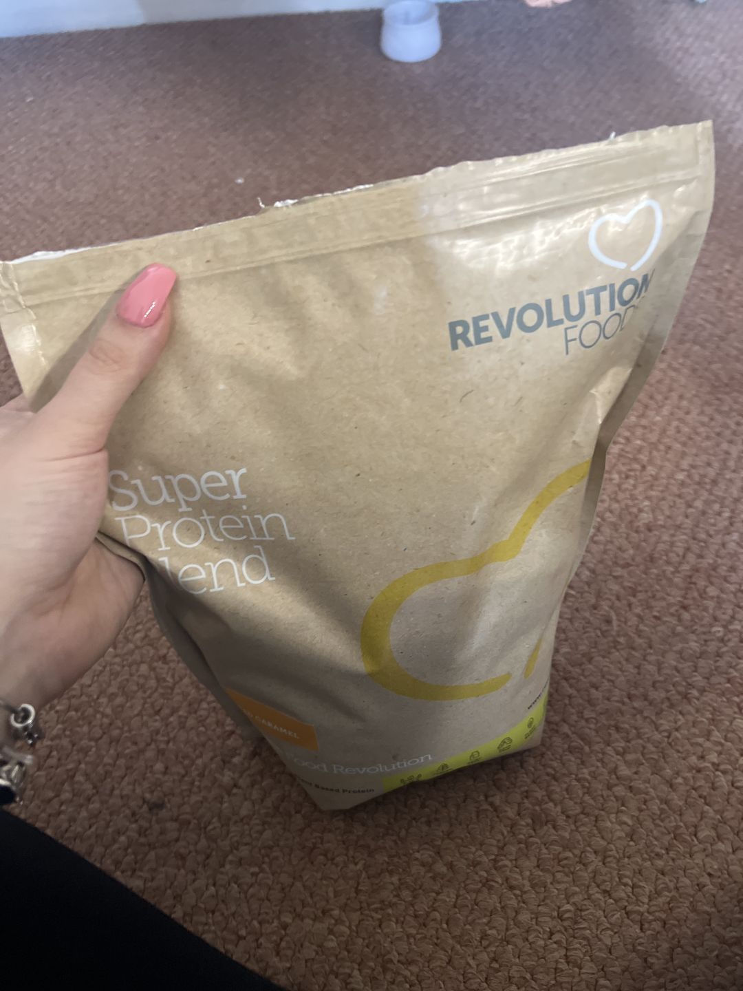 Customer photo review of Superblend Protein Powder