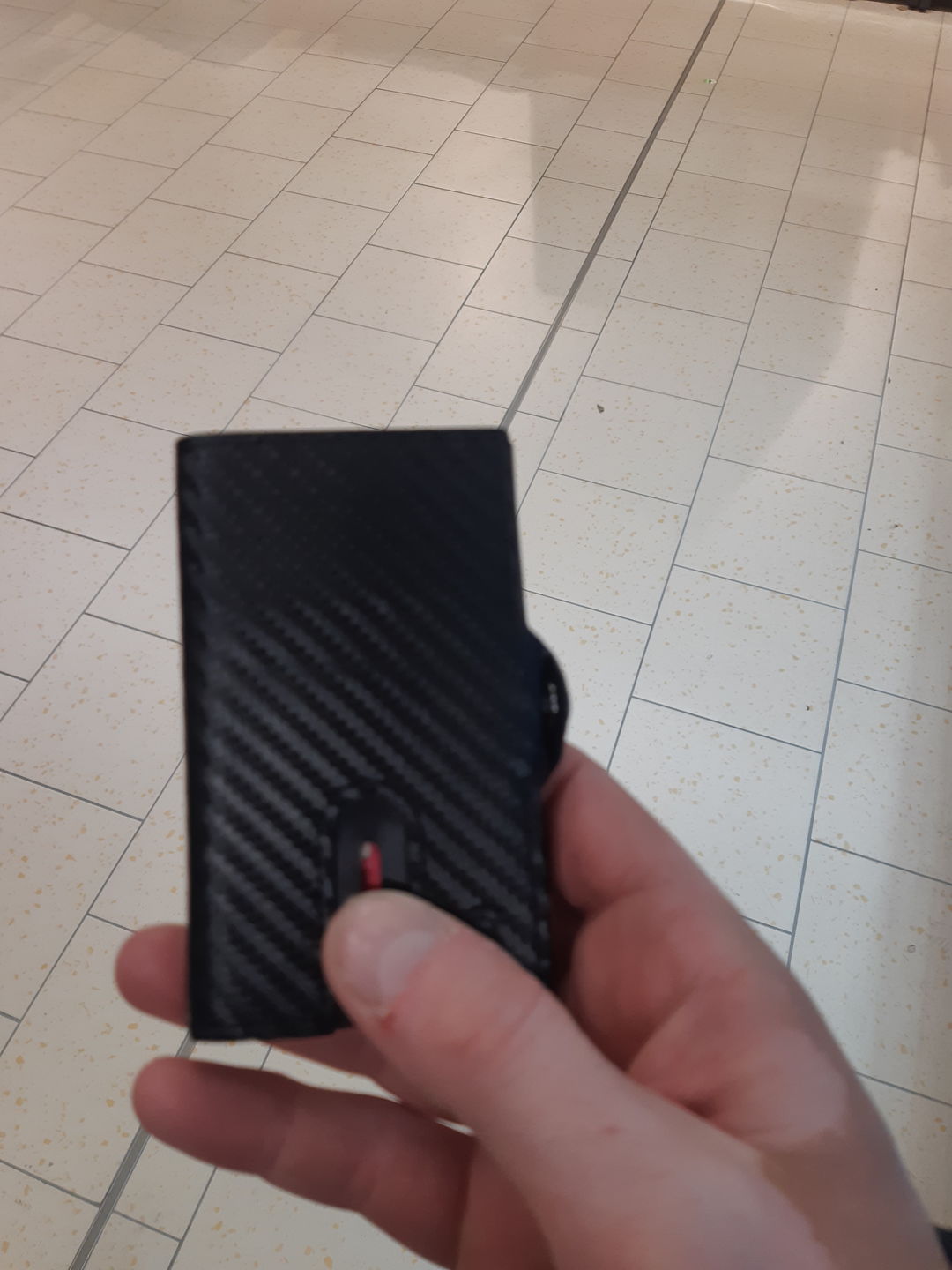 Customer photo review of Slim Wallet