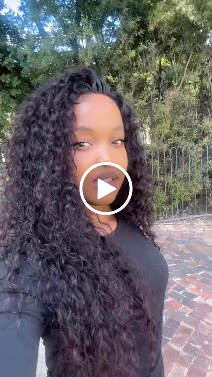Customer video review of Peruvian full lace frontal natural wave 30inch  long wig