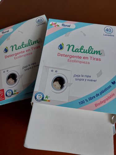 Customer photo review of Eko listki do prania Natulim - 40 prań