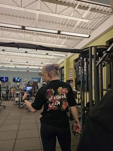 Customer photo review of Jesus is King Tee