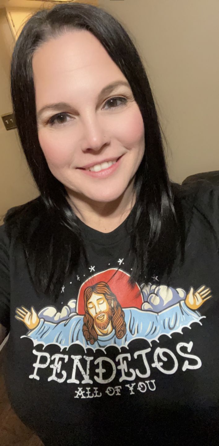 Customer photo review of Premium Pendejos, All Of You Old School OG T-shirt