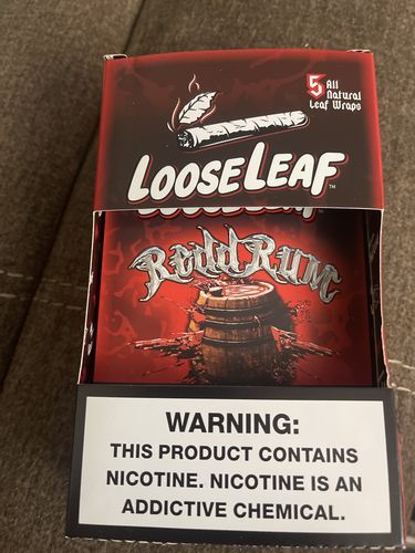 Customer photo review of Trippie Redd Rum Looseleaf (40 Count)