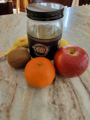 Customer photo review of St Lucia Gold Sea Moss Gel Trio