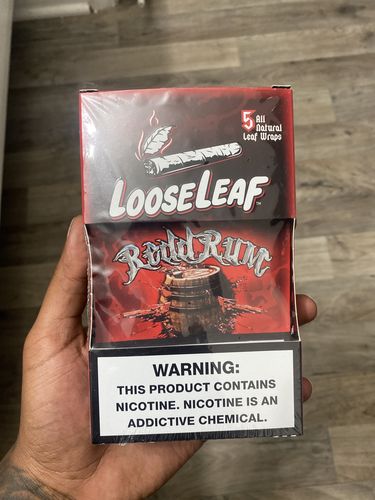 Customer photo review of Trippie Redd Rum Looseleaf (40 Count)