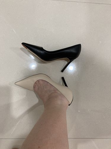 Customer photo review of Small Size High Heel Pump Shoes DS76