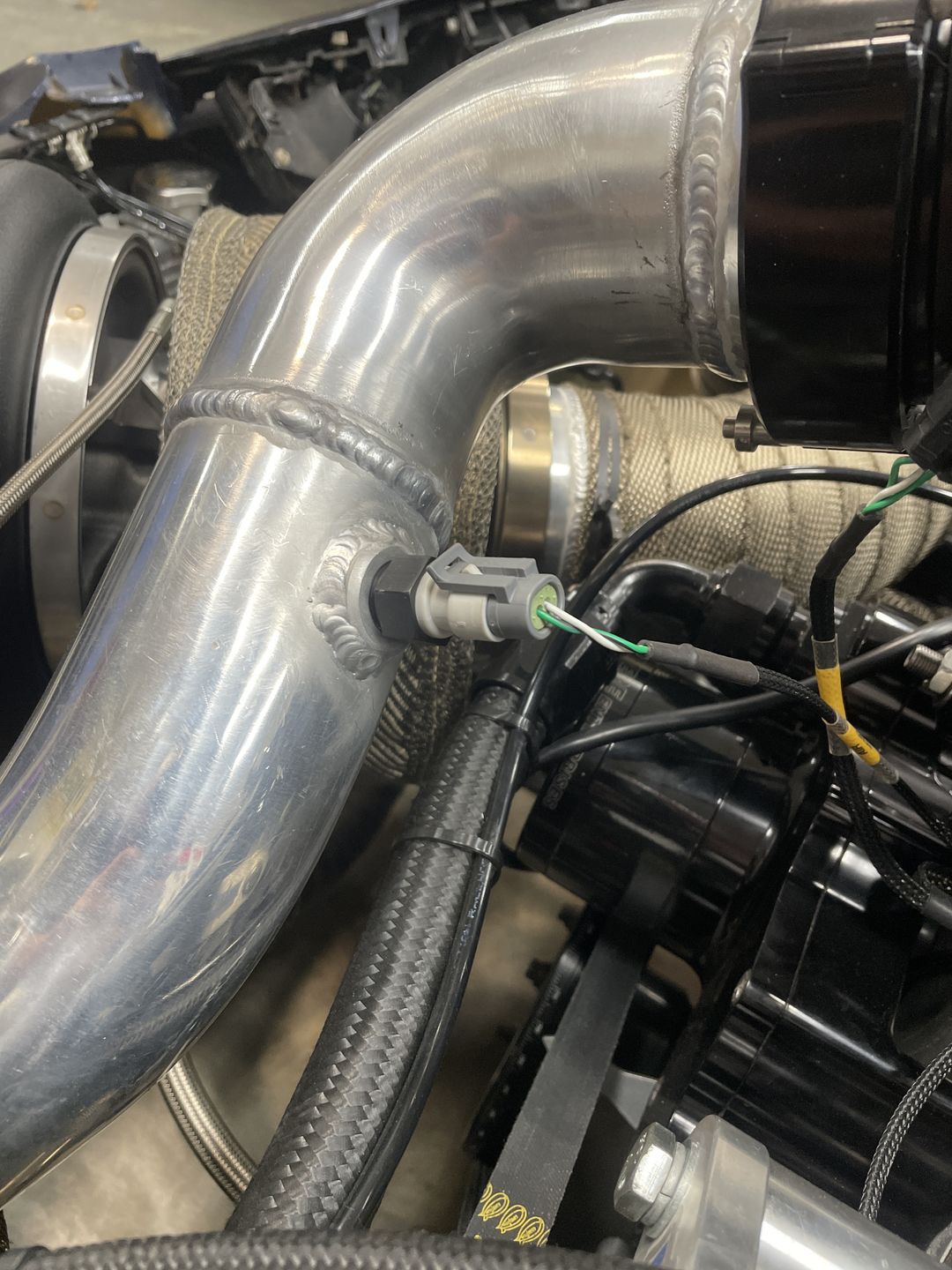 Customer photo review of 3/8" NPT RIFE Standard IAT Air Temperature Sensor GM Connector -10 to 335°F (52-1243)