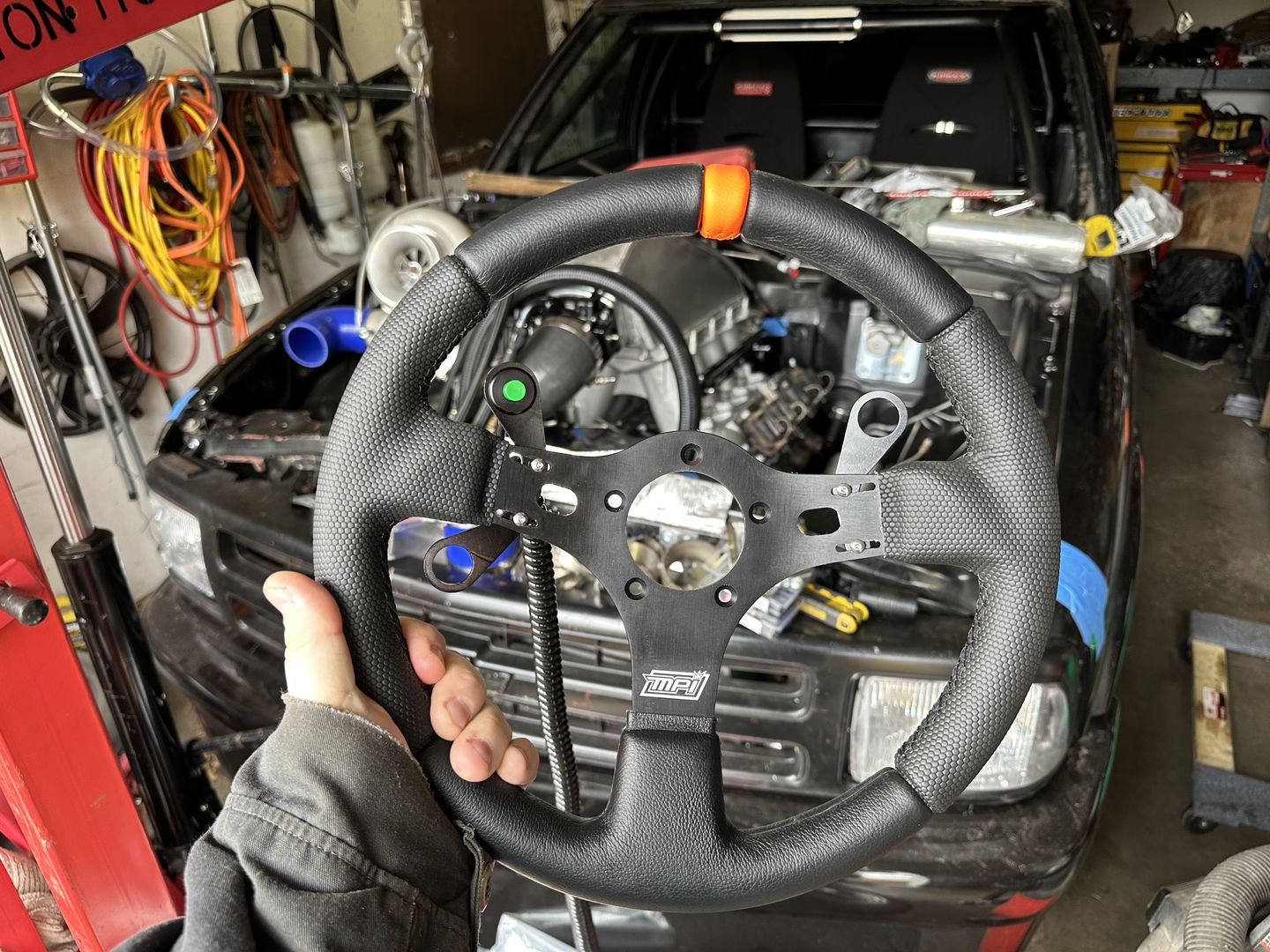 Customer photo review of Motion Raceworks Edition MPI Race Steering Wheel - DRG-R513