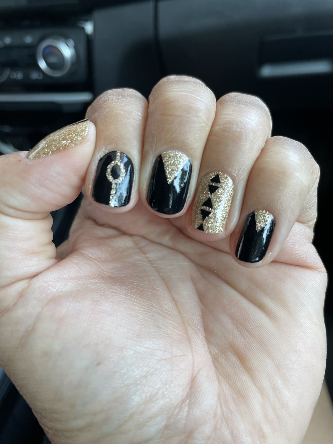 Customer photo review of Gold Obsidian