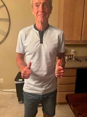 Customer photo review of Pinnacle 2.0  Eggshell Polo