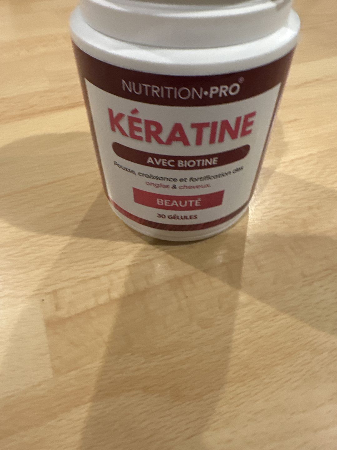 Customer photo review of KÉRATINE • BIOTINE - 30 GÉLULES