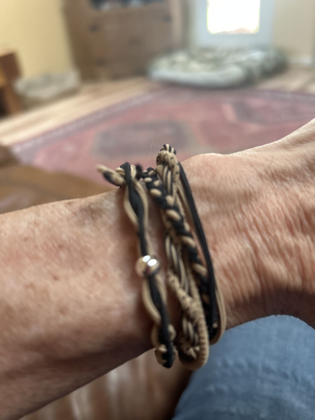 Customer photo review of Boho Hair Ties