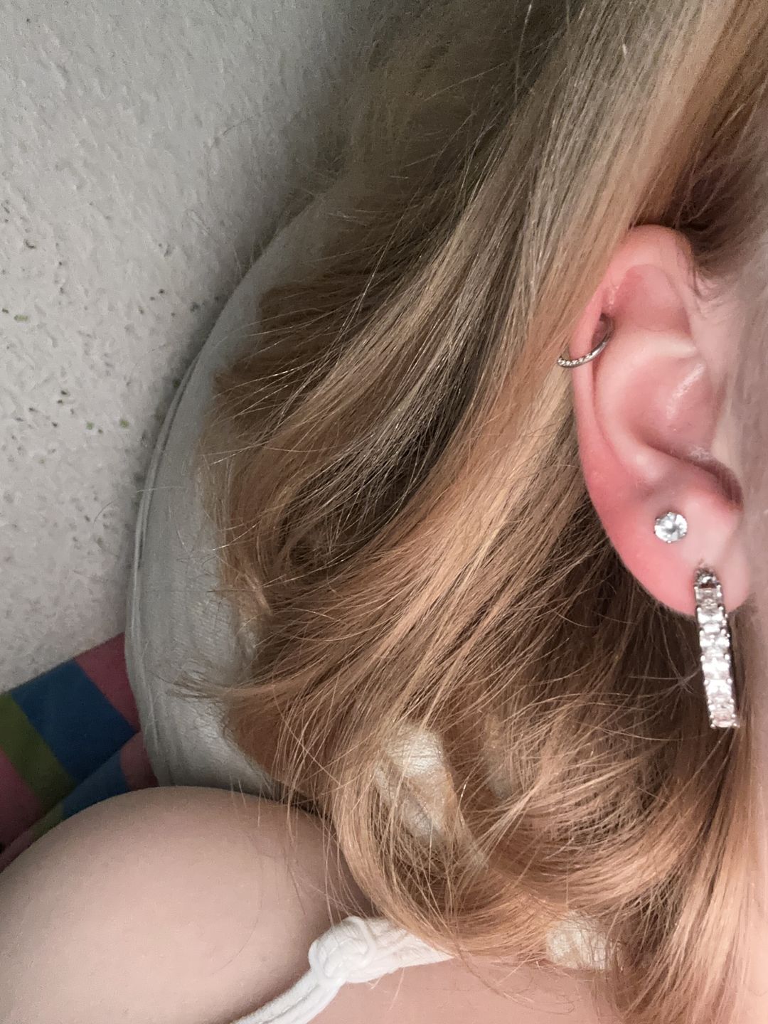 Customer photo review of Cristallo Ohrringe | 18K vergoldet