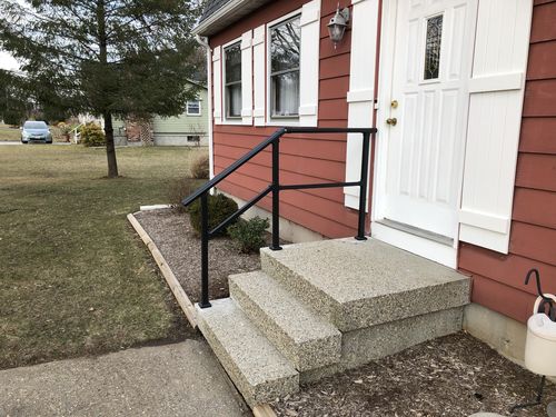 Customer photo review of Stairs Handrail Kit