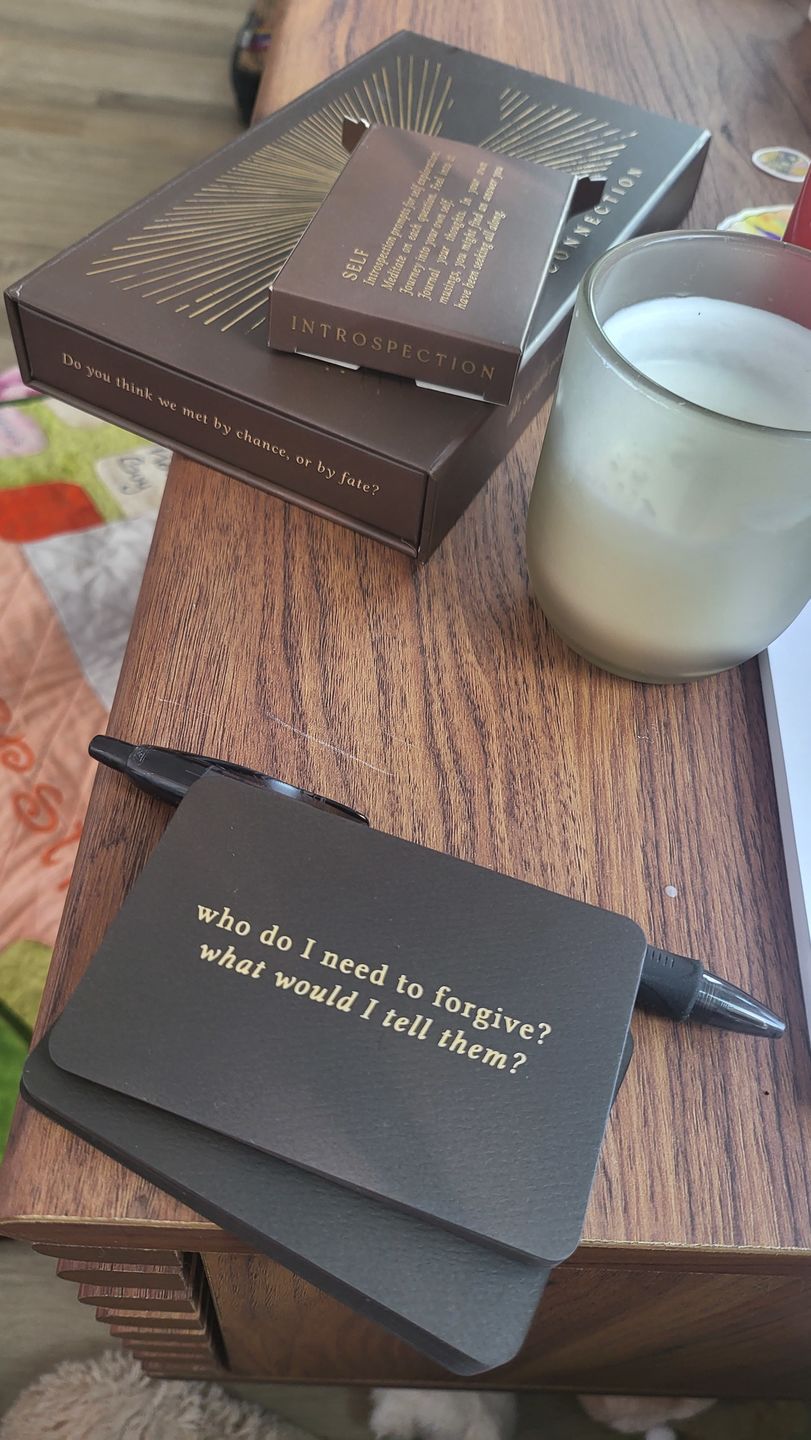 Customer photo review of Sacred Connection Cards