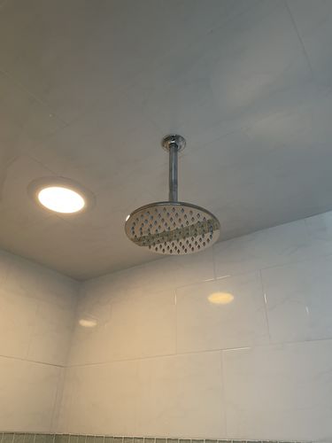 Customer photo review of 8 Inch Rain Shower Head