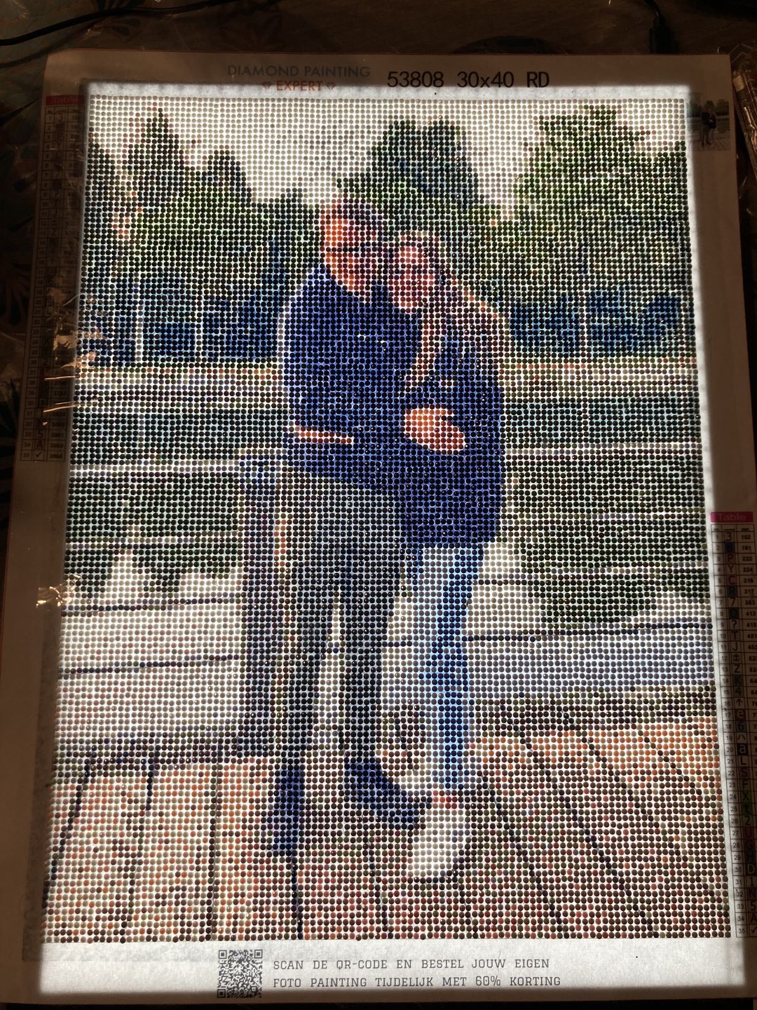 Customer photo review of EIGEN FOTO | DIAMOND PAINTING