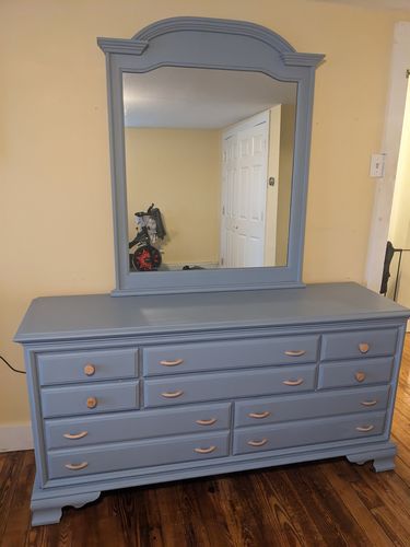 Customer photo review of Palace Gray - One Step Paint