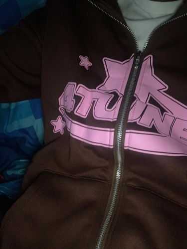 Customer photo review of 4TUNE FULL ZIP UP HOODIE