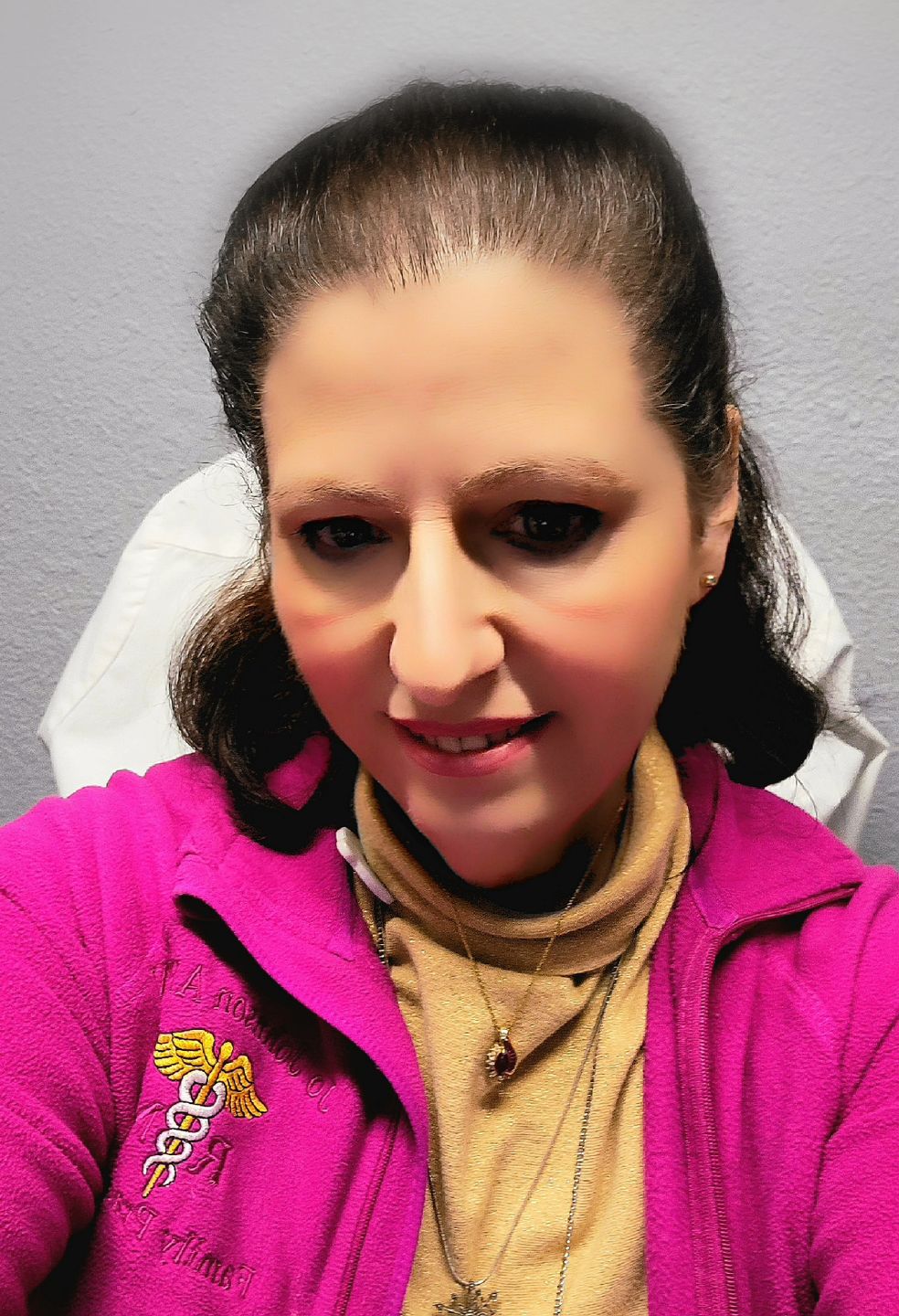 Customer photo review of Closeout Colors |  EB225 Eddie Bauer® Ladies Full-Zip Microfleece Jacket