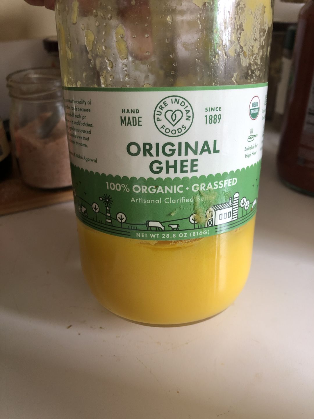 Customer photo review of Original Ghee, Grassfed & Certified Organic
