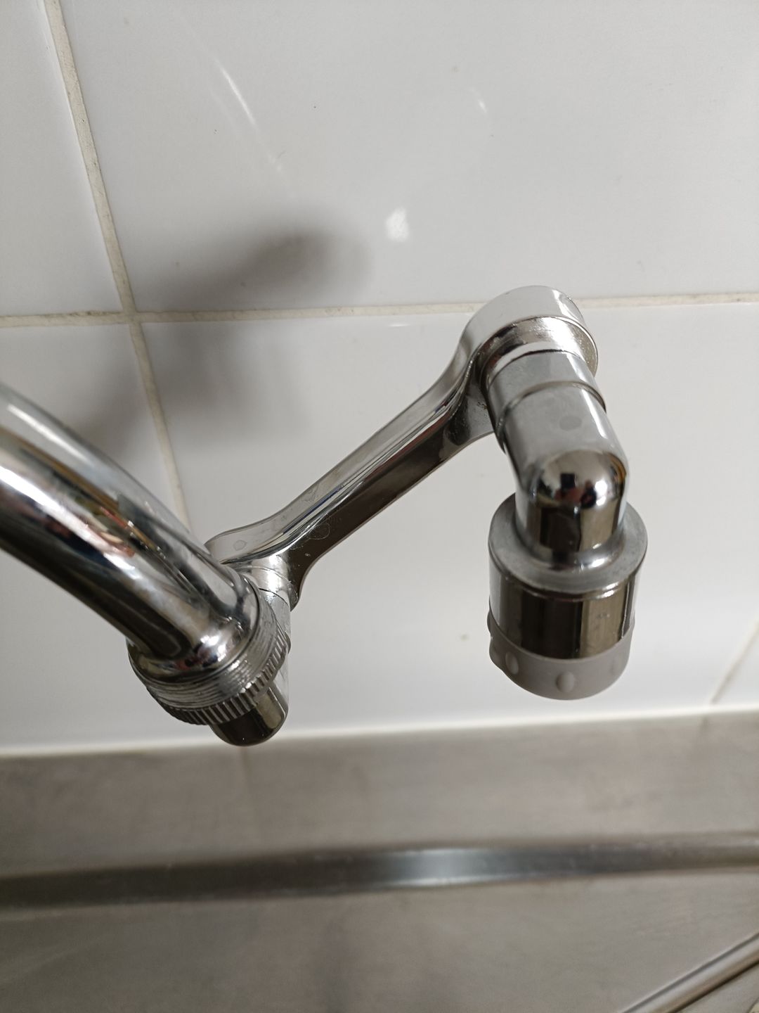 Customer photo review of Extension de Robinet Rotative (Universelle)