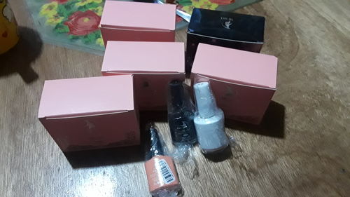 Customer photo review of Gel Gama Base Francesa 6 pzas MUSSA