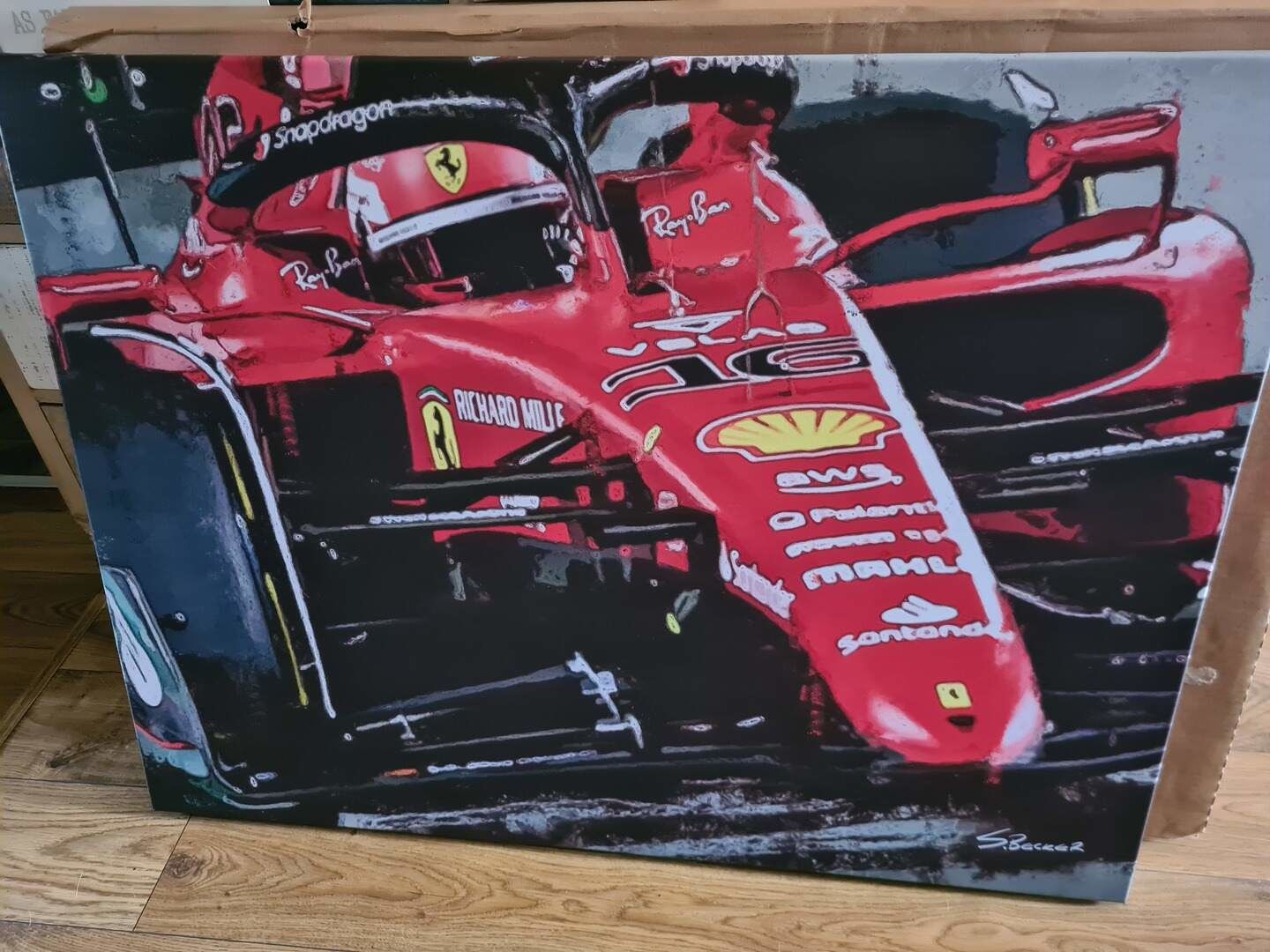 Customer photo review of Charles Leclerc 'Ferrari' 2022