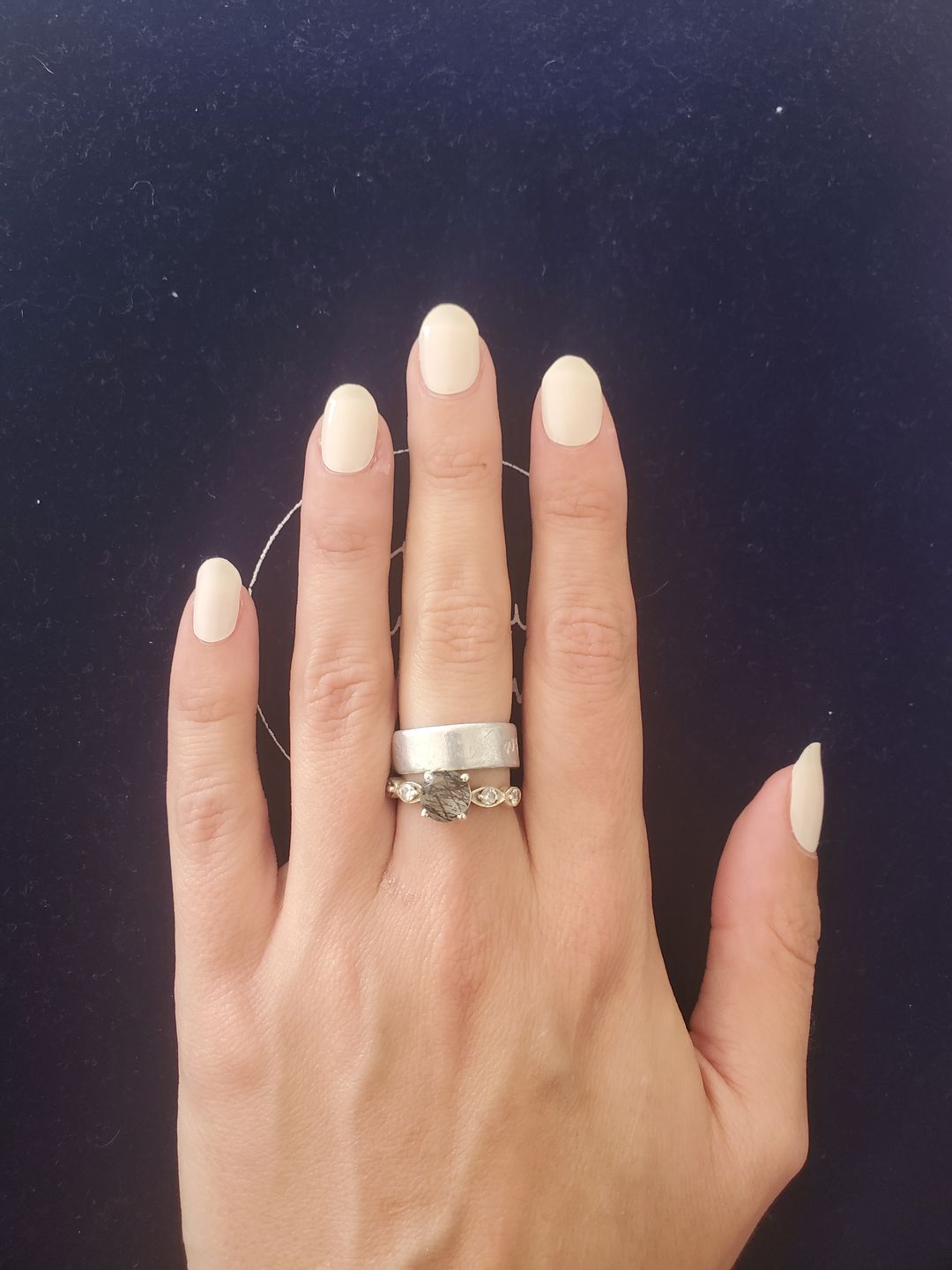 Customer photo review of Gel Nail Sticker Starter Kit (FREE UV Lamp With 2 Or More Gel Nail Stickers)