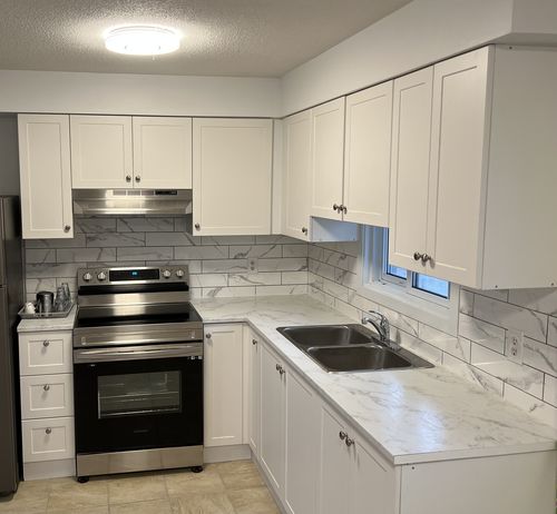 Customer photo review of 36" Wide x 24" High Wall Cabinet