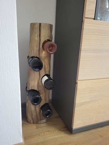 Customer photo review of KENYON Weinregal Weinständer 5 Flaschen