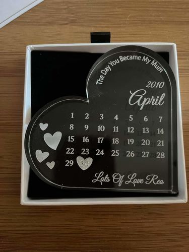 Customer photo review of Mother's Day Heart