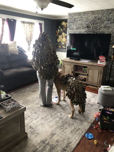 Customer photo review of Predator Ghillie™ Backpack Cover