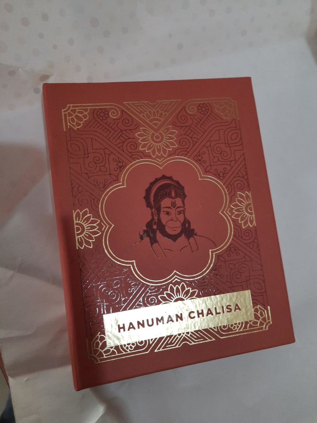 Customer photo review of Hanuman Chalisa Book - Premium Edition in a Gift Case