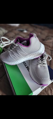 Customer photo review of Women's stylish all day sneakers