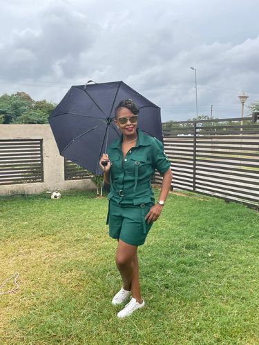 Customer photo review of Emerald Green Playsuit
