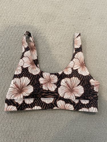 Customer photo review of Sports Bra - Brown Wild Thing