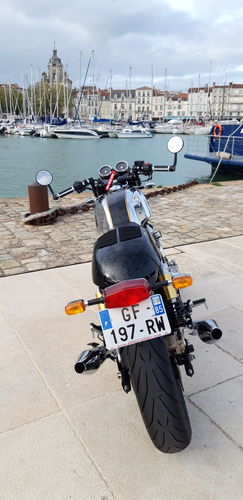Customer photo review of POIGNEES CLASSIC Noir/ Argent (paire) BARRACUDA