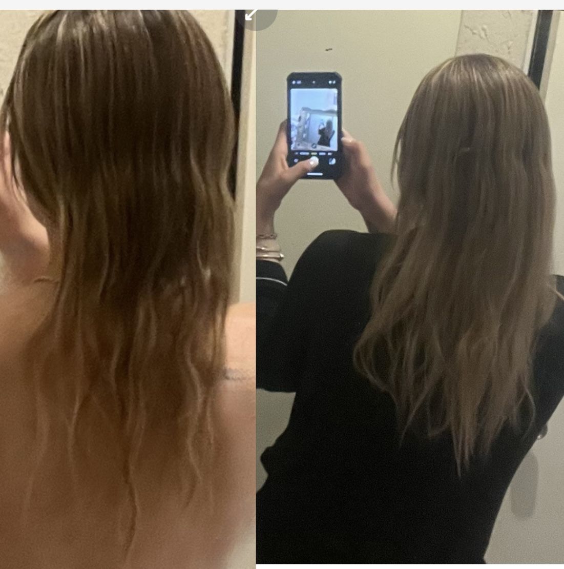 Customer photo review of HAIRtamin Fórmula Avanzada