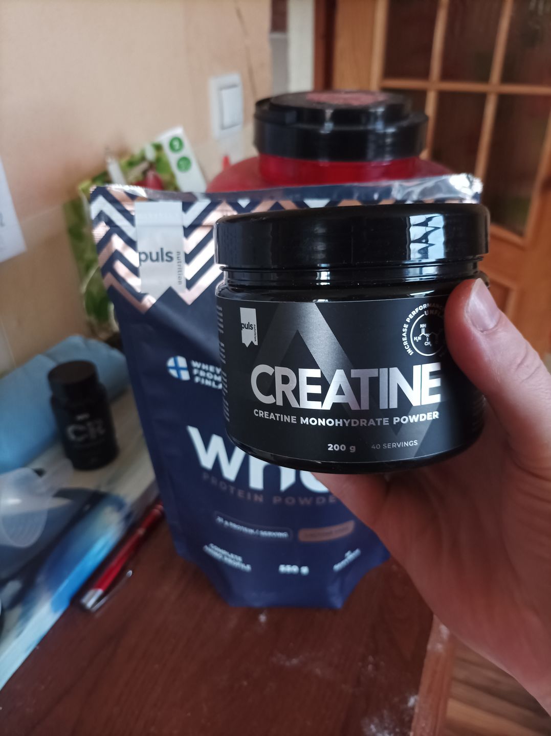Customer photo review of PULS Kreatīna monohidrāts (200 g)