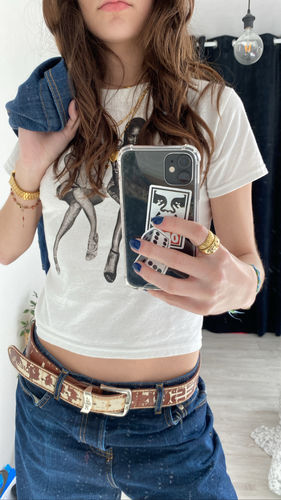 Customer photo review of 'After Party' baby tee