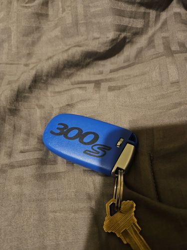 Customer photo review of Custom Blue Key Fob Shell Ordering <-