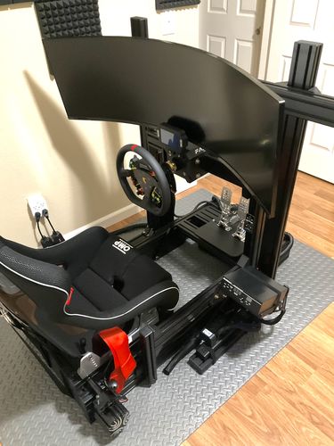 Customer photo review of Simulator Monitor Stand