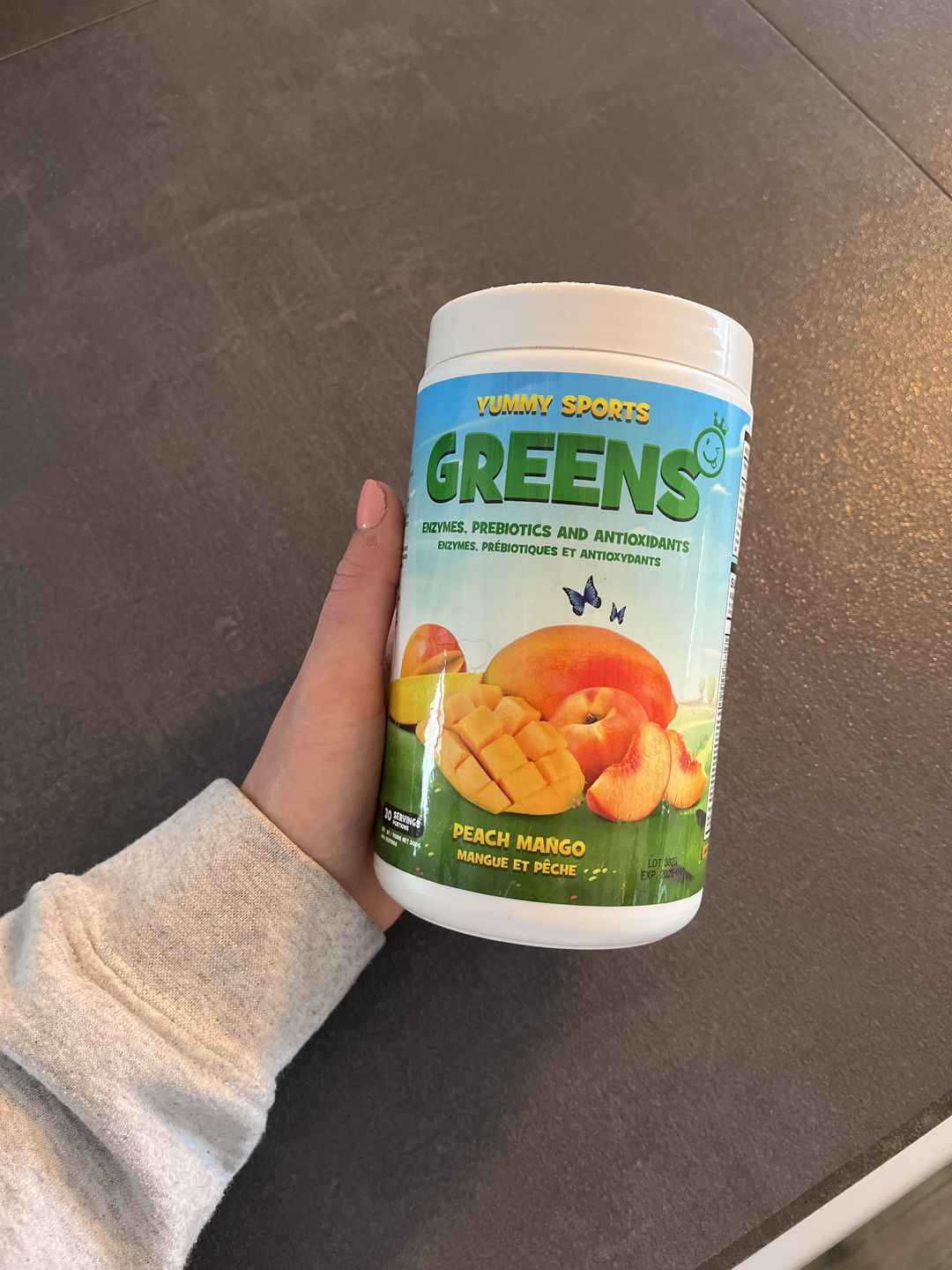 Customer photo review of Yummy Sports - Greens - 300g