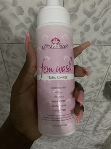 Customer photo review of Extra Loving Fem Wash