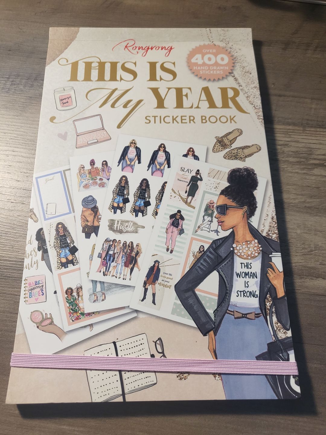 Customer photo review of This Is My Year Planner Sticker Book